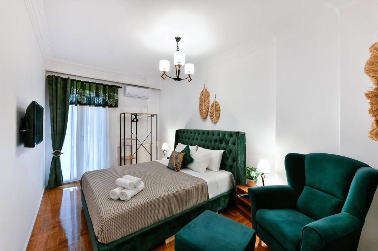 Porto Sea View Apartments - Pl Ippodromiou 21 Tesalonika Bagian luar foto