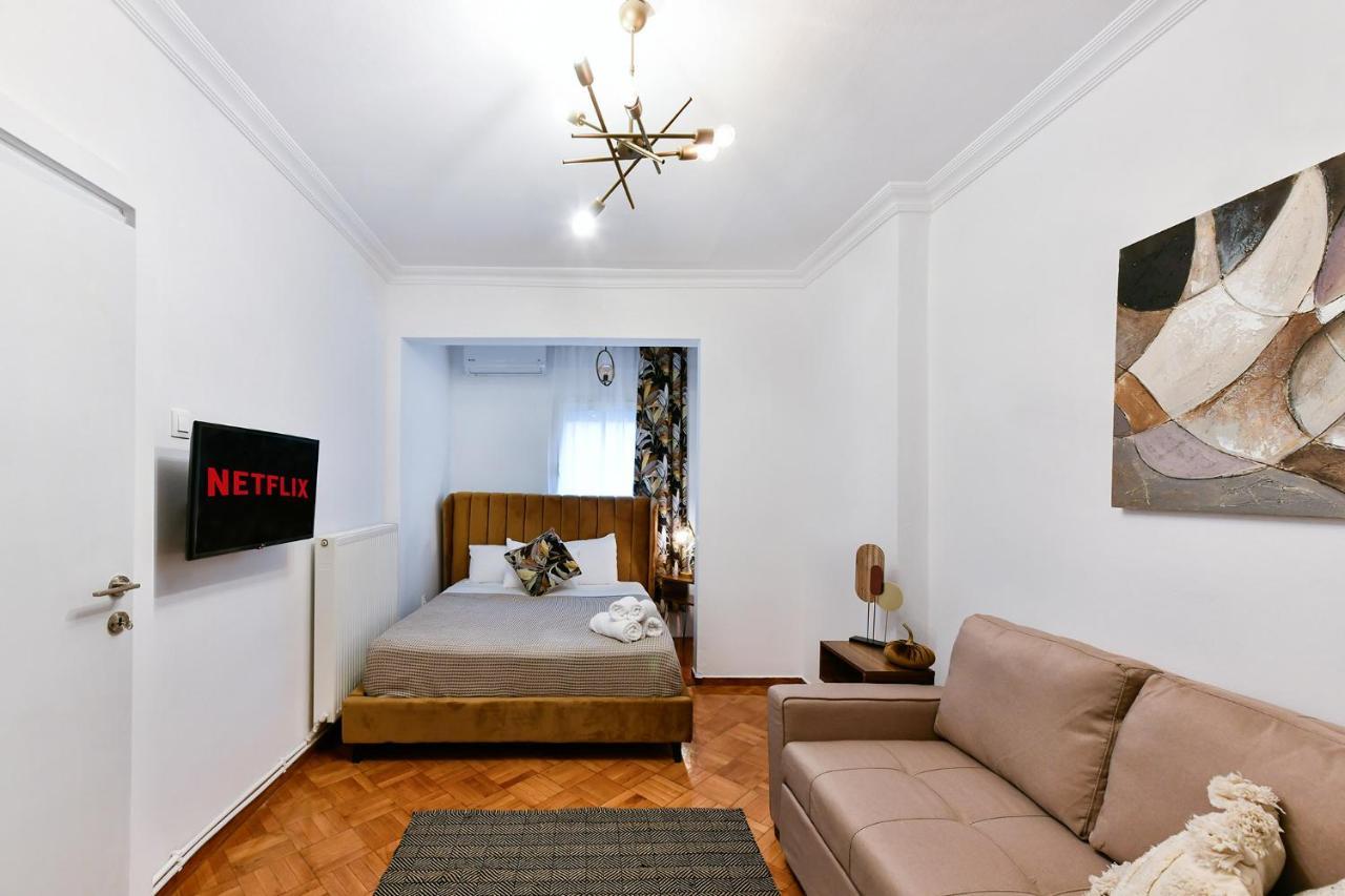 Porto Sea View Apartments - Pl Ippodromiou 21 Tesalonika Bagian luar foto