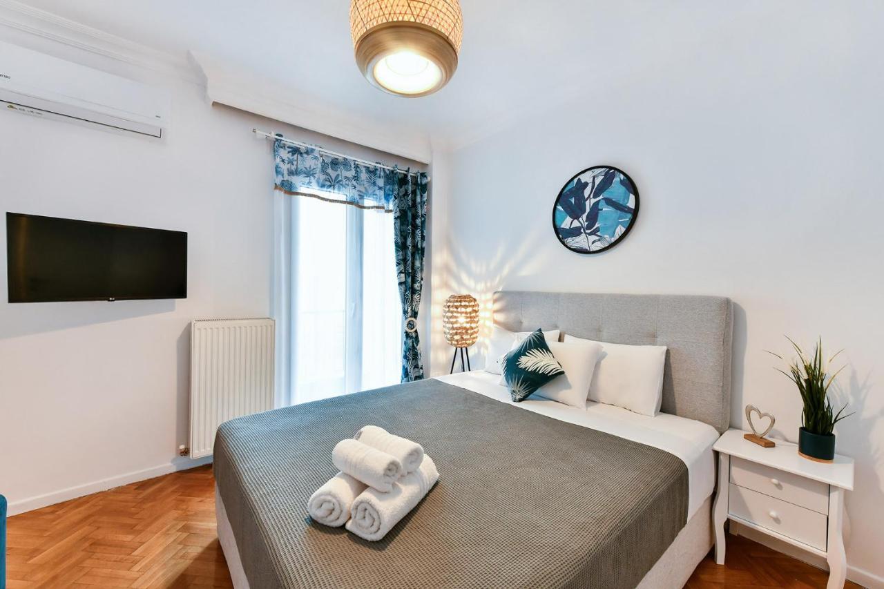 Porto Sea View Apartments - Pl Ippodromiou 21 Tesalonika Bagian luar foto