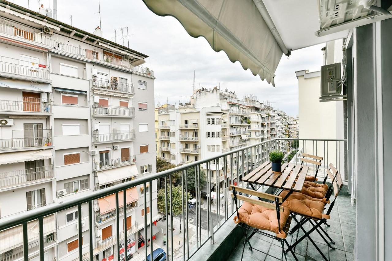 Porto Sea View Apartments - Pl Ippodromiou 21 Tesalonika Bagian luar foto